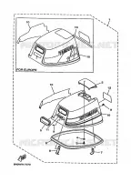 FAIRING UPPER for Yamaha 8 1997