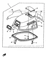 FAIRING UPPER for Yamaha 8 1994