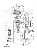 UPPER CASING for Yamaha L200 2007