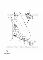 CARBURETOR for Yamaha 8 2012