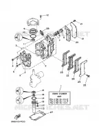 CYLINDER / CRANKCASE for Yamaha 8 2012