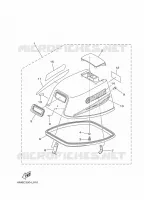 FAIRING UPPER for Yamaha 8 2012