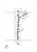 CRANKSHAFT / PISTON for Yamaha 8 2012