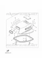 FAIRING UPPER for Yamaha 8 2012