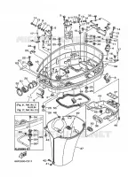 BOTTOM COWLING for Yamaha LZ200 2004