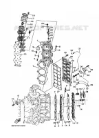 CYLINDER / CRANKCASE 2 for Yamaha LZ200 2004