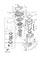 UPPER CASING for Yamaha LZ200 2004
