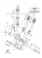 POWER TILT ASSEMBLY 1 for Yamaha Z150 2007