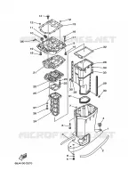 UPPER CASING for Yamaha VZ150 2005