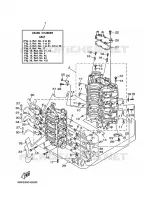 CYLINDER / CRANKCASE 1 for Yamaha Z175 2006