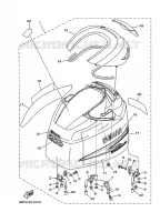 TOP COWLING for Yamaha Z175 2006