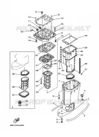 UPPER CASING for Yamaha Z200 2005