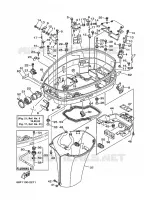 BOTTOM COWLING for Yamaha Z200 2002