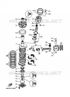 CRANKSHAFT / PISTON for Yamaha Z200 2002