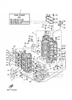 CYLINDER / CRANKCASE 1 for Yamaha Z200 2002