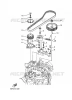 FUEL PUMP DRIVE GEAR for Yamaha Z200 2002