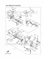 REMOTE CONTROL ASSEMBLY 8 for Yamaha RIGGING REMOCON-2012 2012