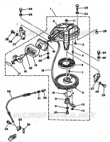 STARTER MOTOR for Yamaha 9.9 1985