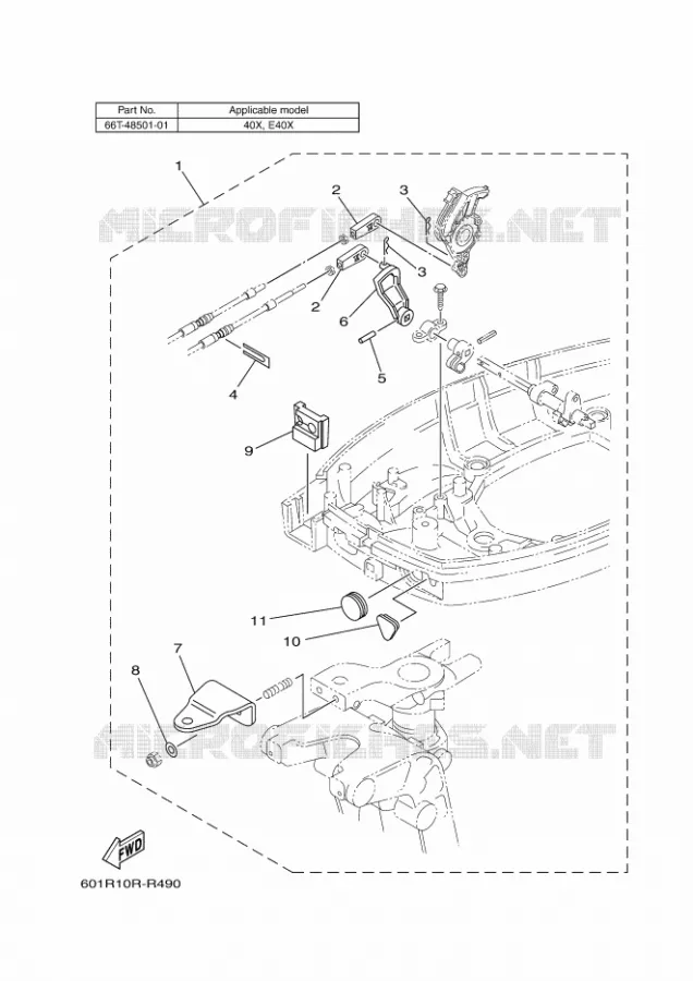 REMOTE CONTROL ATTACHMENT 4 Yamaha OUTBOARD ENGINES 2017 2017 RIGGING REMOCON-2017  RIGGING REMOCON-2017
