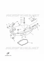 BOTTOM COVER for Yamaha 9.9 2014