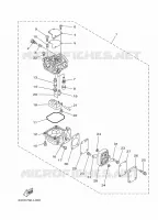 CARBURETOR for Yamaha 9.9 2014