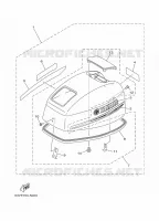 FAIRING UPPER for Yamaha 9.9 2014