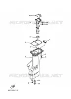 CASING for Yamaha 9.9 2011