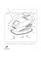 FAIRING UPPER for Yamaha 9.9 2002