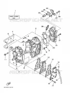 CYLINDER / CRANKCASE for Yamaha 9.9 1999