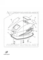 FAIRING UPPER for Yamaha 9.9 1999