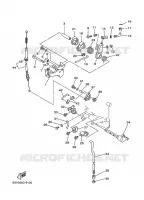 THROTTLE CONTROL for Yamaha 9.9 1999