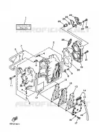 CYLINDER / CRANKCASE for Yamaha 9.9 1998