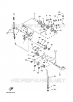 THROTTLE CONTROL for Yamaha 9.9 1998