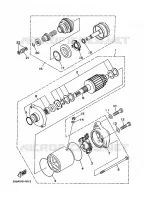 STARTING MOTOR for Yamaha JET 1998