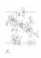 FRONT FAIRING BRACKET for Yamaha E15 2014