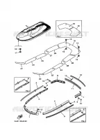 GUNWALE & MAT for Yamaha JET 1998