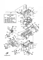 CYLINDER / CRANKCASE 1 for Yamaha JET 2000