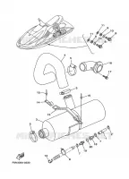 EXHAUST 2 for Yamaha JET 2000