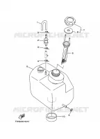 OIL TANK for Yamaha JET 2000