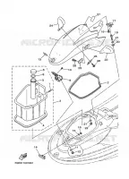 ENGINE HATCH 2 for Yamaha JET 2001