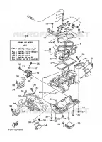 CYLINDER / CRANKCASE 1 for Yamaha JET 2001