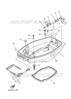 BOTTOM COVER for Yamaha E15 2003