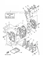 CYLINDER / CRANKCASE for Yamaha E15 2003