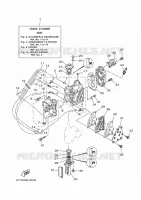 CYLINDER / CRANKCASE for Yamaha E8 2017