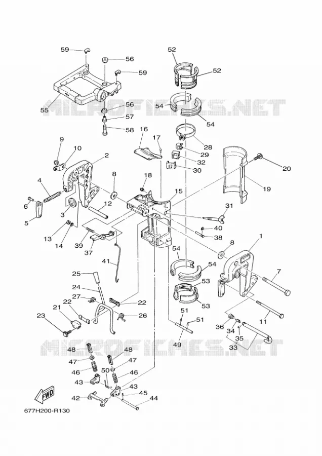MOUNT Yamaha OUTBOARD ENGINES 8hp (5.9kW) 2017 E8  E8DMHL