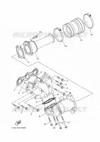EXHAUST 1 for Yamaha VX1050D-R 2016