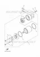 STARTING MOTOR for Yamaha VX1050D-R 2016