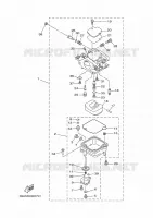 CARBURETOR for Yamaha F13.5 2007