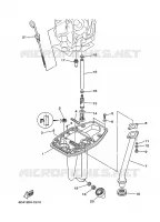 VENTILATEUR D'HUILE for Yamaha F13.5 2006