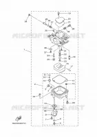 CARBURETOR for Yamaha F13.5 2006